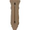 Ekena Millwork 5"W x 6 3/4"D x 14"H Large Traditional Wood Corbel, Mahogany CORW05X07X14TRGM - alternate 2